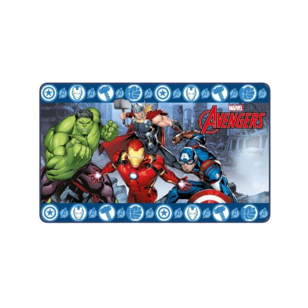 COFI 1453 Avengers Schaumstoff – Matte – Komfortabler Teppich für kleine Fans, 45x75 cm
