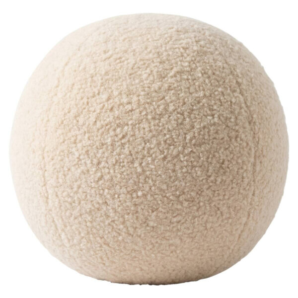 Dekokissen hellbeige Polyester D: ca. 20 cm