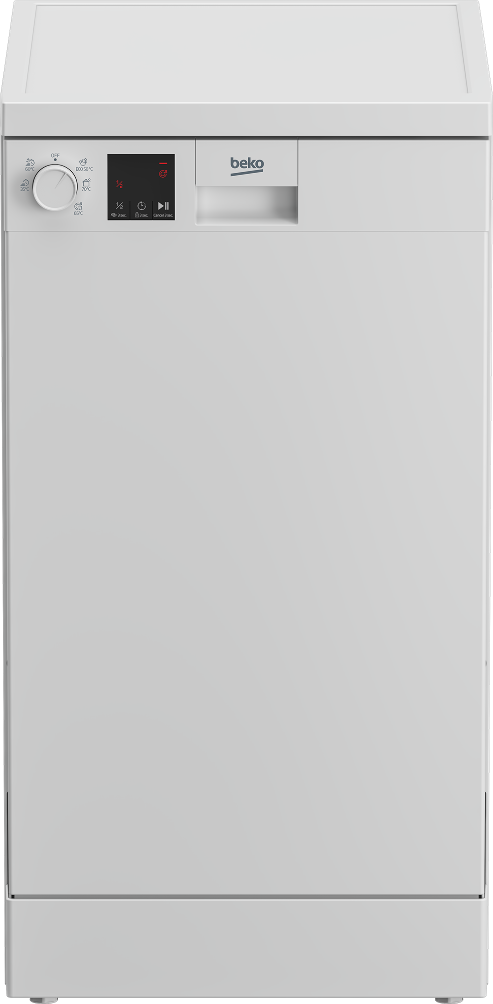 Beko DVS05024W Geschirrspüler, 45cm – 10 MG Standgerät, EEZ: E