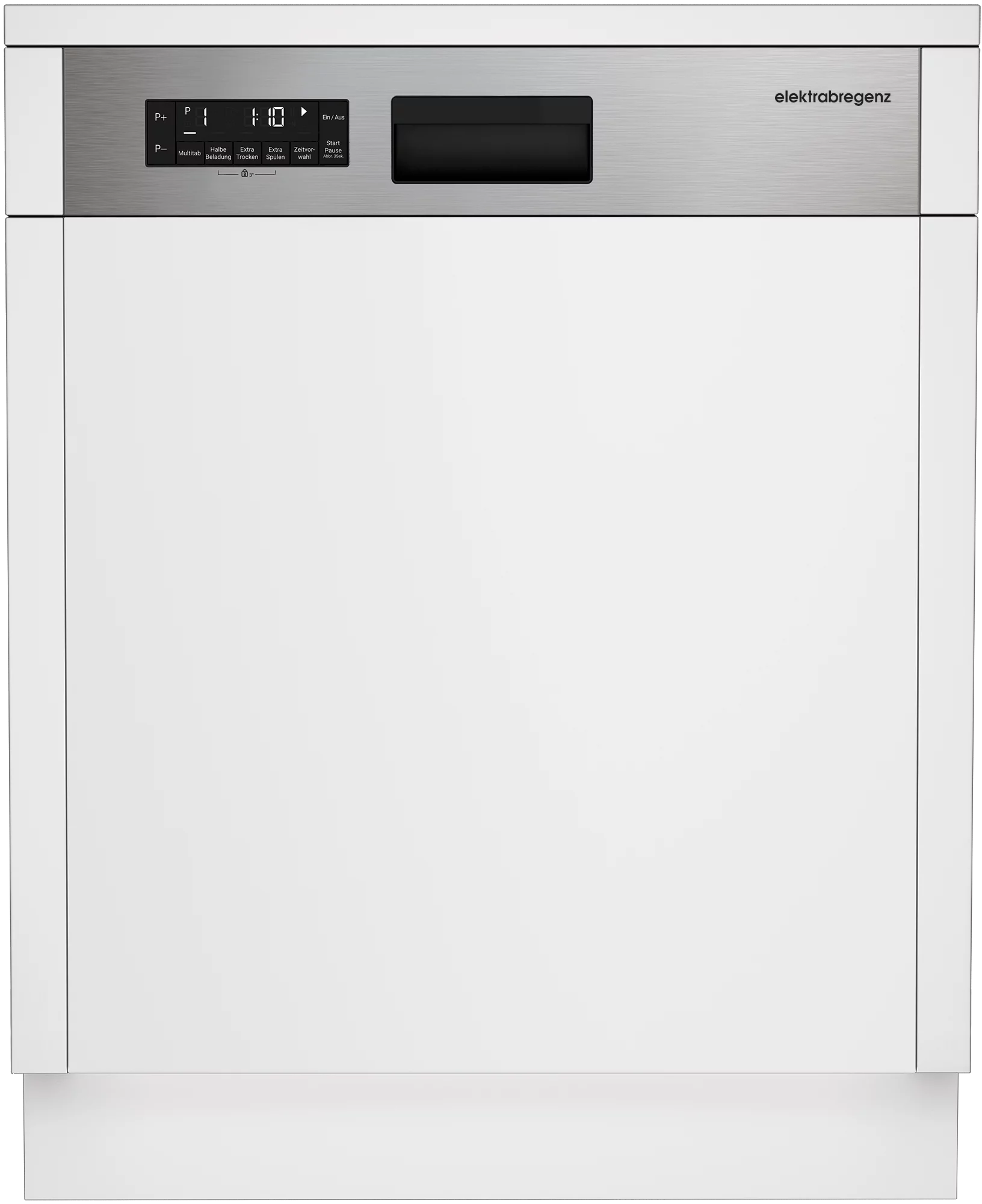 Elektra Bregenz GI 55451 X Einbaugeschirrspüler, teilintegrierbar, 60cm