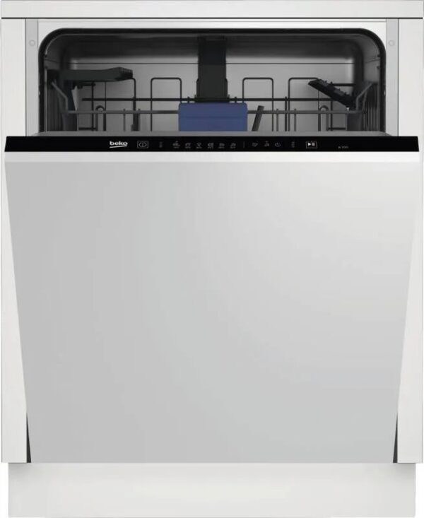 Beko BDIN36440 Einbaugeschirrspüler Vollintegrierbar, 60cm – 14 MG Einbaugerät, EEK:C