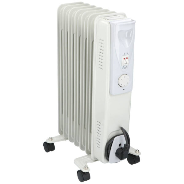 Ölradiator weiß Metall B/H/L: ca. 23,5x55x33 cm ca. 1500 W Ölradiator weiß Metall B/H/L: ca. 23,5x55x33 cm ca. 1500 W