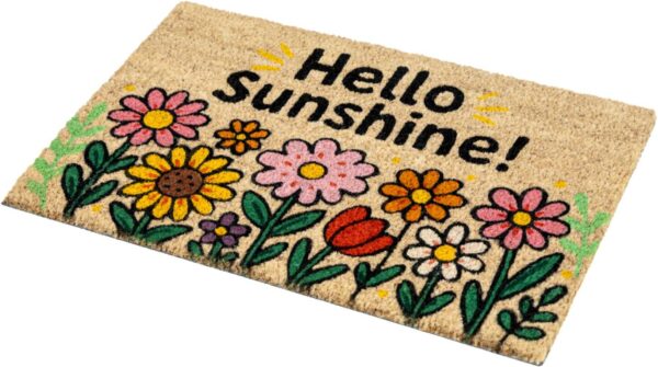 Fußmatte Kokos Sunshine Multi B/L: ca. 40x60 cm Fußmatte Kokos Sunshine Multi B/L: ca. 40x60 cm