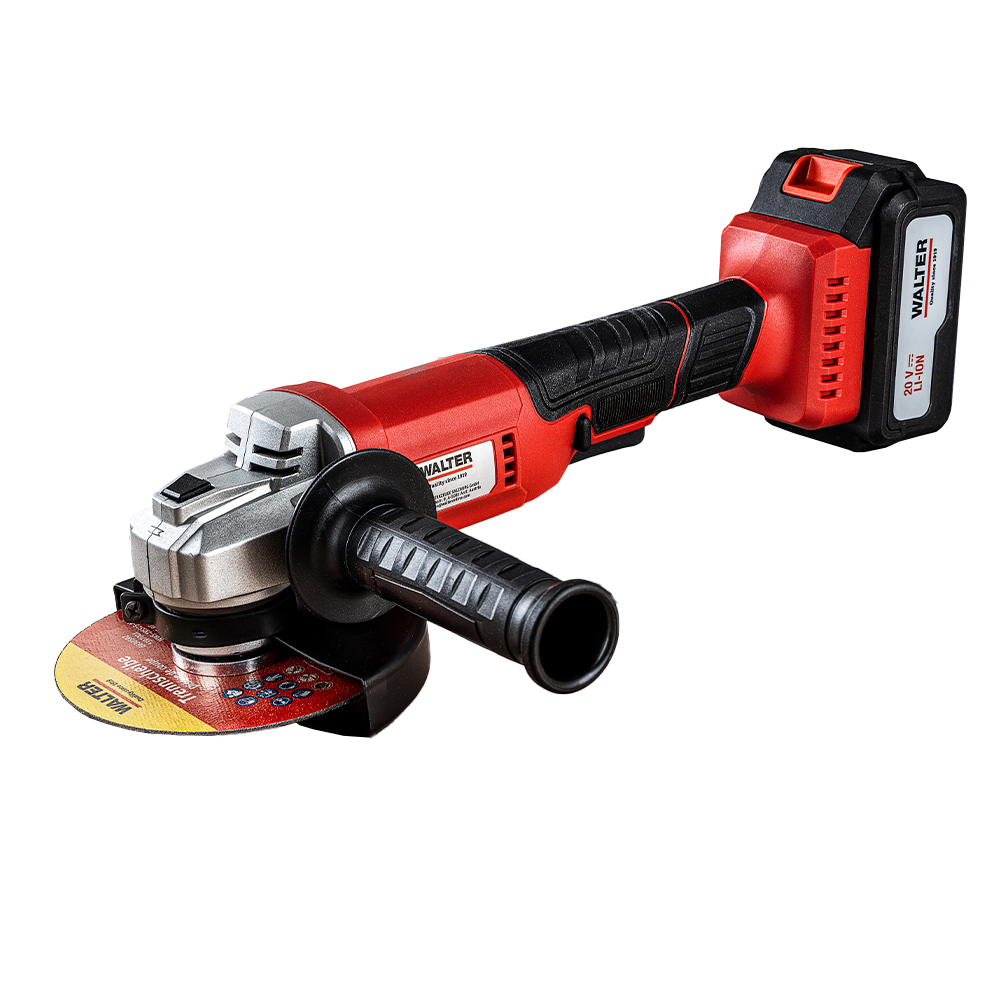 Walter 20V Akku Winkelschleifer Set inkl. 2×4,0 Ah Akku