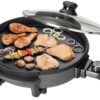 9004489121318-5 SILVA HOMELINE Party-/ Pizzapfanne, 1500 W, Ø 32cm
