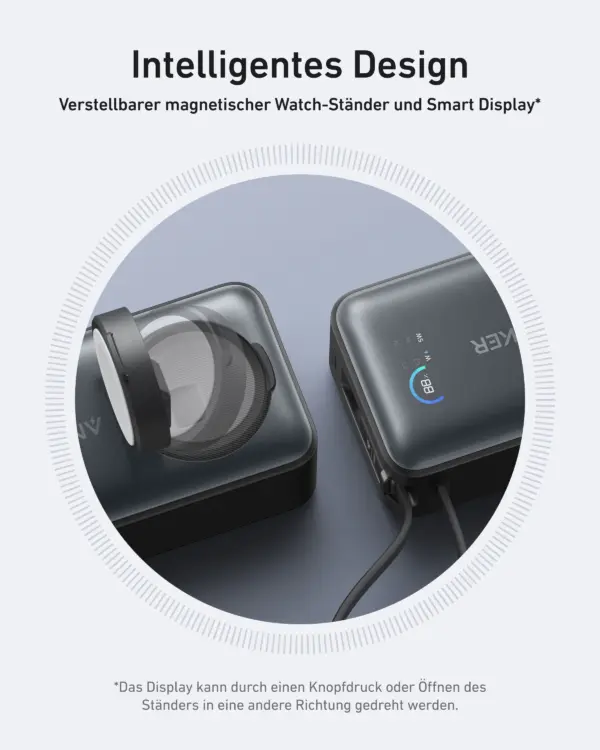 Anker MagGo Powerbank (10000mAh, 35W, für Apple Watch) – Bild 4