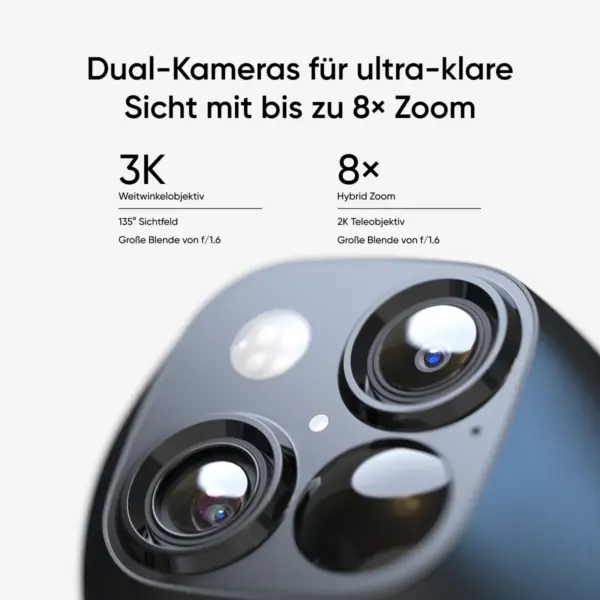 eufyCam Solo S340 – Dual-Kamera und 3K und 360° – Bild 2