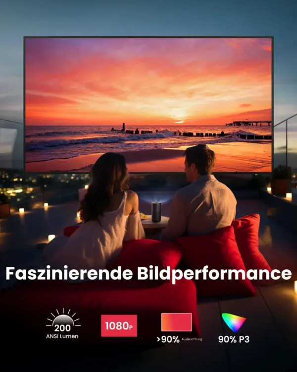 Nebula Capsule 3 | 1080p Mini-Google TV-Projektor – Bild 4