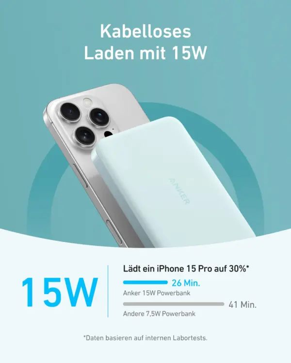 Anker MagGo Powerbank (10000mAh, Slim) – Bild 3