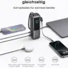 Anker Powerbank (25K, 165W, Integriertes + einziehbares Kabel) – Bild 5