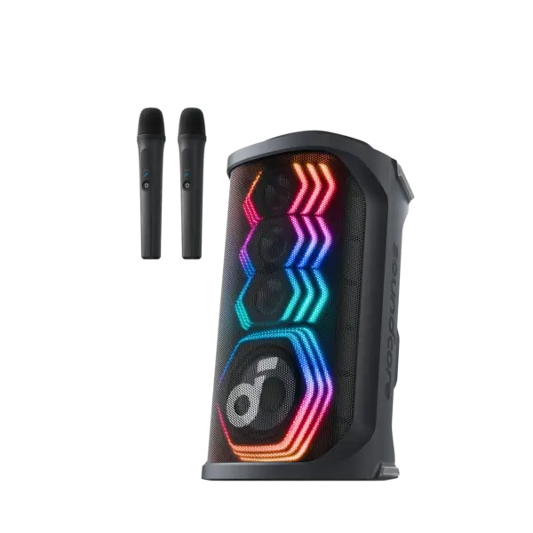 Rave 3S | KI Karaoke Party-Lautsprecher mit 200W Sound Rave 3S | KI Karaoke Party-Lautsprecher mit 200W Sound