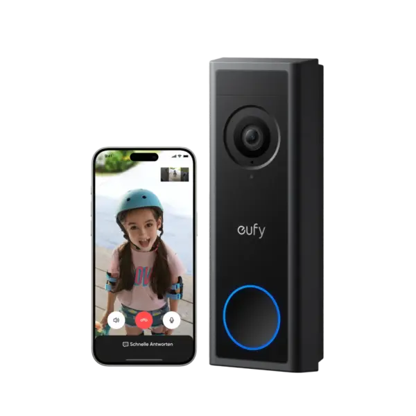 Anker eufy Türklingel mit Kamera C30, 2K FHD und lokaler Speicher