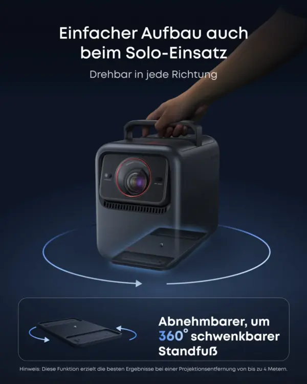 Anker Nebula Gimbal-Ständer für Beamer - Cosmos Serie/X1 – Bild 4