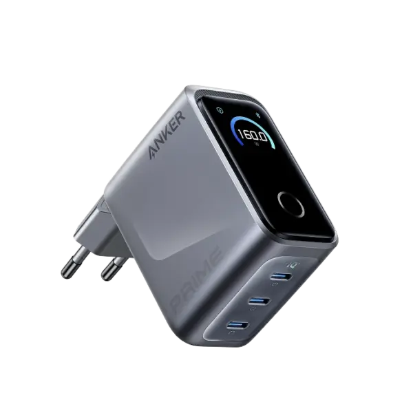 Anker Prime Ladegerät (160W, 3 Ports, GaNPrime)