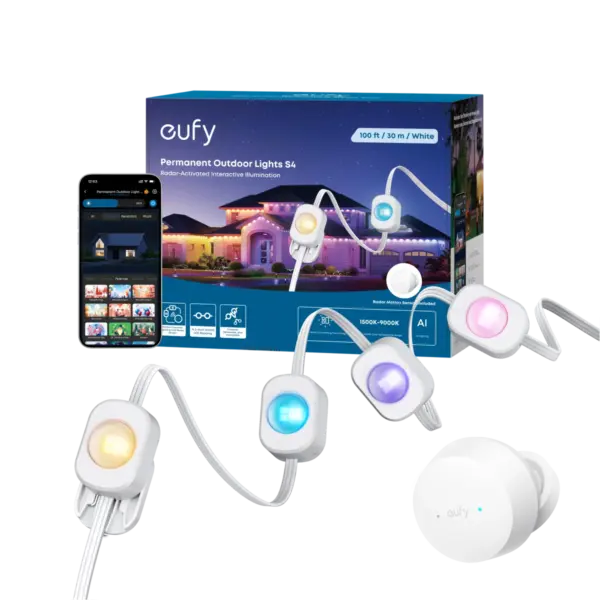 Anker eufy Festinstallierte Outdoor-Lichterkette S4