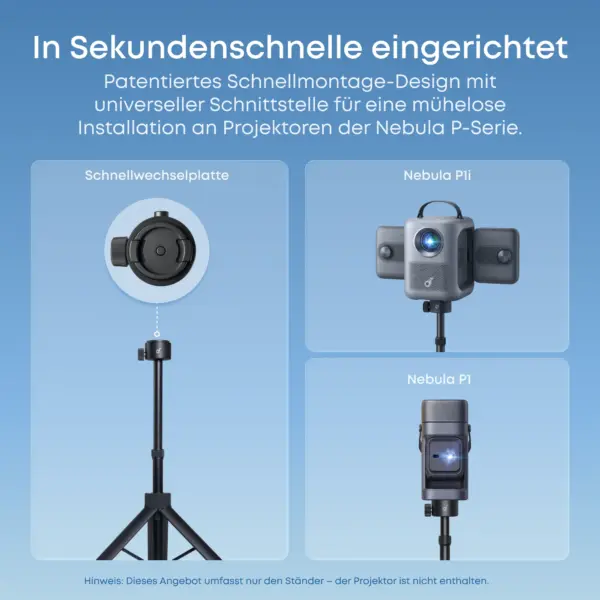 Anker Nebula Quick-Mount Projektorständer - P1 & P1i – Bild 2