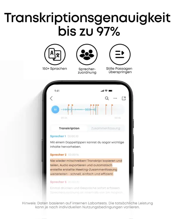 soundcore Work | KI-Sprachrekorder – Bild 2