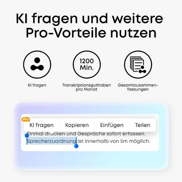 soundcore Work | KI-Sprachrekorder – Bild 4