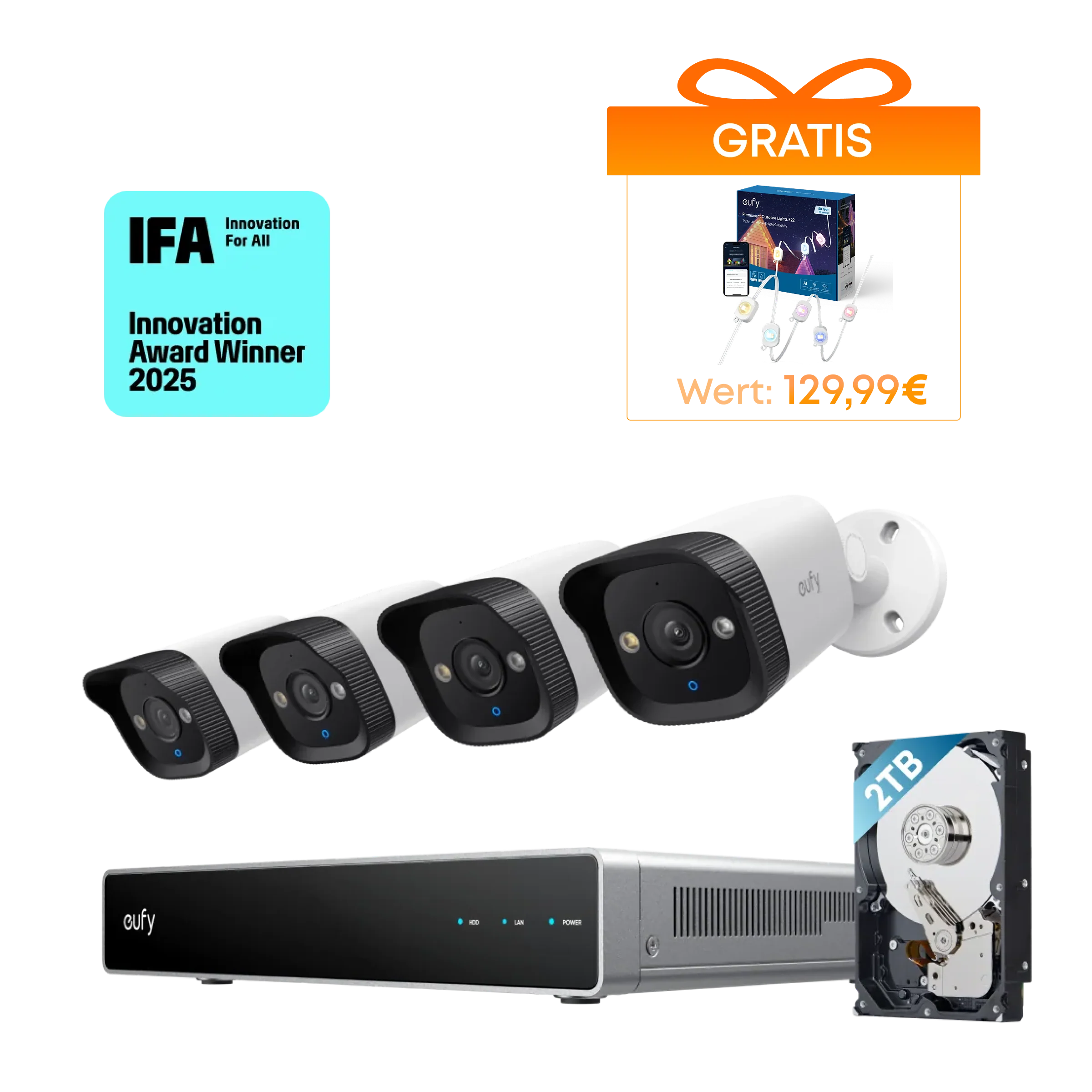 Anker eufy PoE NVR Security System E40