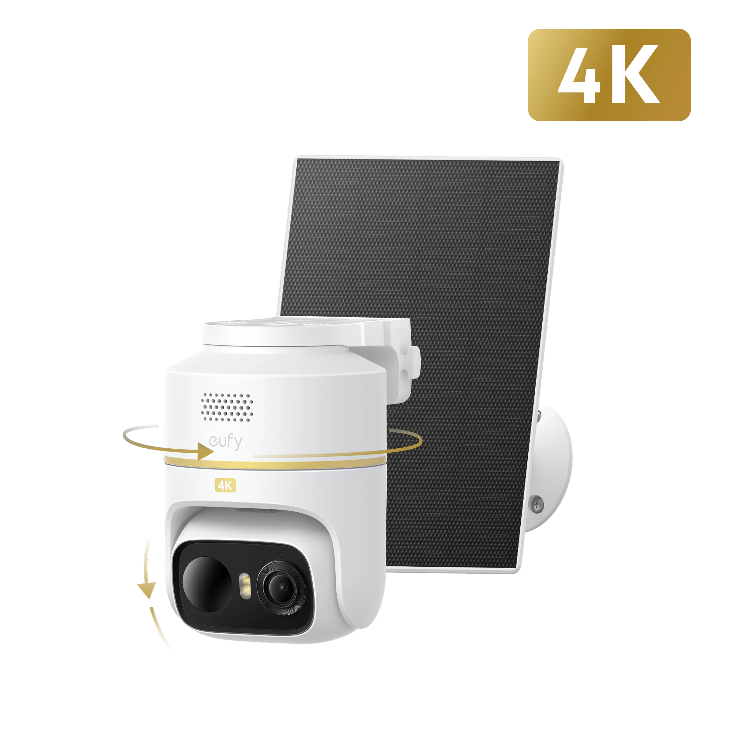 eufy Security eufyCam C37 4K Edition kabellose Solar-Outdoor-Kamera