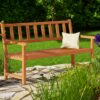 Gartenbank Kensington Akazienholz 120x90x50-58cm