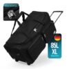 Rollenreisetasche Schwarz 85L