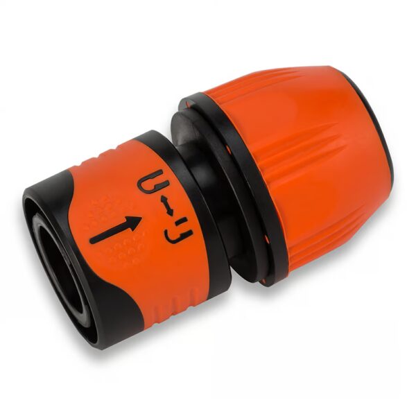 Schlauchverbinder 1/2" mit Stopp-Funktion
