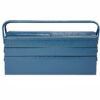 Stahl Werkzeugkoffer Blau 53x20x20cm – Bild 2
