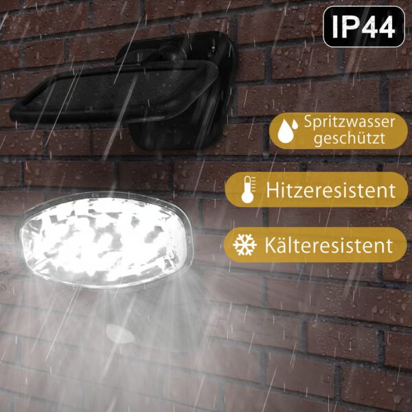 Solar-Wandlampe 15 LEDs mit Bewegungsmelder – Bild 2