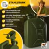 Metallkanister Grün 5 Liter – Bild 2