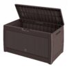 Gartenbox Rato 310L Braun Rattan Optik wasserdicht Gartenbox Rato 310L Braun Rattan Optik wasserdicht