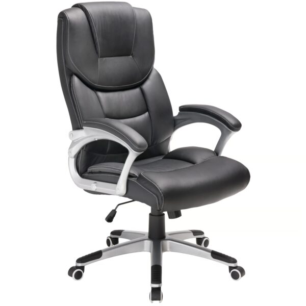 Bürostuhl Mailand Schwarz 120kg 74x67x111-121cm