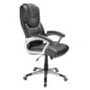 Bürostuhl Mailand Schwarz 120kg 74x67x111-121cm – Bild 2