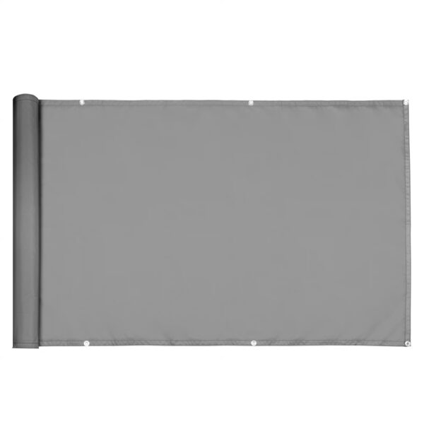 Sichtschutz für Balkon Betonoptik 5m