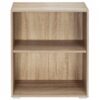 Bücherregal Vela Eiche 2 Fächer