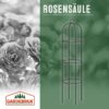 Rosensäule 2er-Set Schwarz 200x40cm – Bild 2