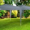 Faltpavillon Anthrazit 3x6m UV-Schutz 50+ – Bild 2