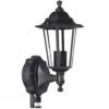 Wandleuchte mit Bewegungsmelder Anthrazit Aluminium IP44 einstellbar