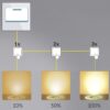 LED Einbauleuchte Krog 6er-Set Nickel – Bild 2