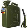 Metallkanister 5L + Ausgießer