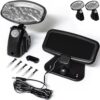 LED Solar-Wandlampe 2er-Set Bewegungsmelder