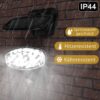 LED Solar-Wandlampe 2er-Set Bewegungsmelder – Bild 2