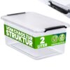 Aufbewahrungsbox 20x15x12cm 2L transparent stapelbar BPA-frei