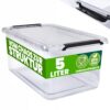 Aufbewahrungsbox 30x20x12cm 5L transparent stapelbar BPA-frei Aufbewahrungsbox 30x20x12cm 5L transparent stapelbar BPA-frei