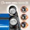 Hartschalenkoffer-Set Exopack 3-tlg Blau ABS – Bild 2