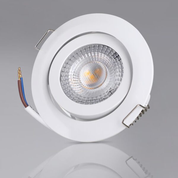 LED Einbauleuchte Krog 12er-Set Weiß – Bild 2