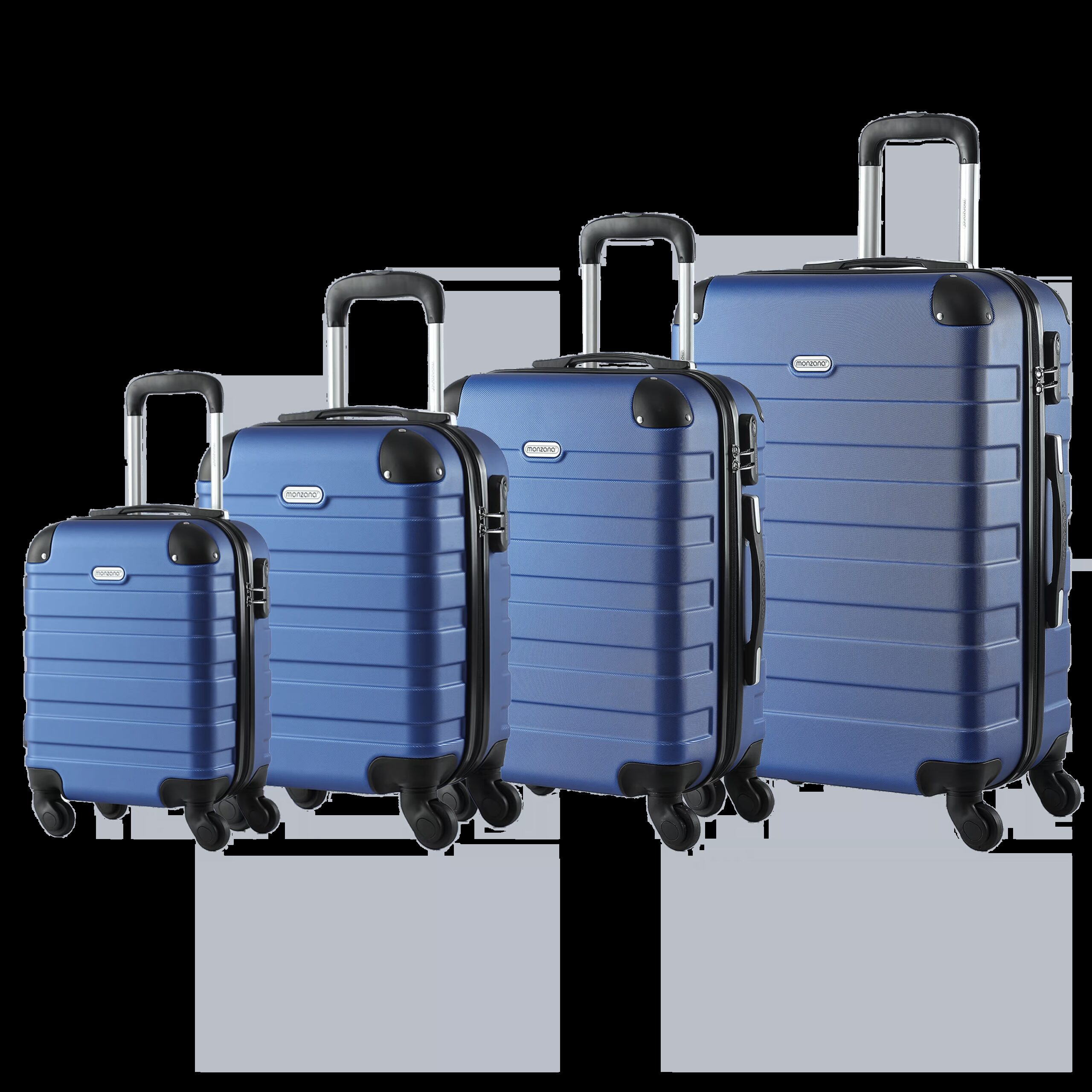 Hartschalenkofferset Essential 4-tlg Blau