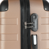 Hartschalenkofferset Essential + Beautycase 4-tlg Champagner – Bild 2 Hartschalenkofferset Essential + Beautycase 4-tlg Champagner – Bild 2
