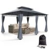 Pavillon Topas Anthrazit 3x4m UV-Schutz 50+ Pavillon Topas Anthrazit 3x4m UV-Schutz 50+