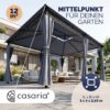 Pavillon Topas Anthrazit 3x4m UV-Schutz 50+ – Bild 2 Pavillon Topas Anthrazit 3x4m UV-Schutz 50+ – Bild 2